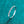 Silver ring with small diamonds on a teal glittery background