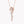 Rose gold necklace with a diamond-encrusted rose pendant on a white background