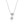 Moissanite Star Twist Ribbon Charm Necklace - Perimade & Co.