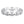 Moissanite Tiara Crown Wave Stack Band Ring - Perimade & Co.