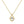 Moissanite Twisted Teardrop Charm Necklace - Perimade & Co.