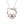 Moissanite Two-Tone Cat Bow Heart Necklace - Perimade & Co.