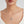 Silver necklace with a round locket featuring a moon face and star design, worn on a delicate chain on a model’s neck.