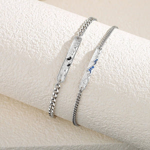 Mountain Ocean Matching Couple Bracelet - Perimade & Co.