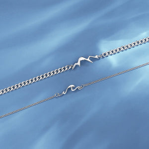 Mountain Ocean Matching Couple Bracelet - Perimade & Co.