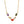 Multi Color CZ Vine Branch Pendant Necklace - Perimade & Co.