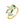 Multi-Color Leaf Twig Stacking Bypass Ring - Perimade & Co.