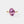 Gold ring with a purple gemstone on a light gray background