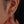 North Star CZ Spiral Twist Open Hoop Earrings - Perimade & Co.