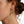 Ocean Dolphin Blue Stone Drop Hoop Earrings - Perimade & Co.