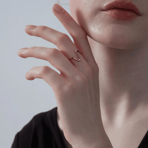 Ocean Sea Wave Beach Stacking Band Ring - Perimade & Co.