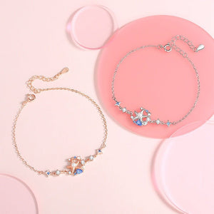 Ocean Starfish Pearl Star Shell Charm Bracelet - Perimade & Co.