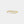 Gold open bangle with crystal stones on a white background