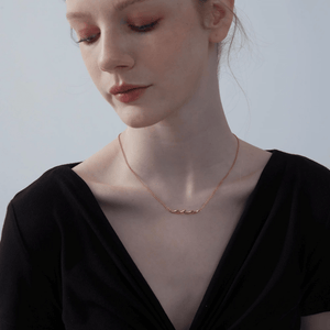 Ocean Wave Horizontal bar Beach Necklace - Perimade & Co.