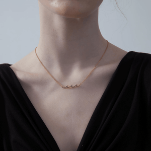 Ocean Wave Horizontal bar Beach Necklace - Perimade & Co.