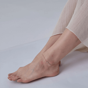 Ocean Wave Sea Beach Charm Anklet - Perimade & Co.