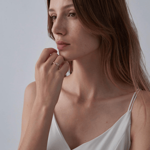 Olive Tree Leaf Branch Stacking Bypass Ring - Perimade & Co.