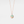 Rose gold locket necklace with a round pendant featuring a wave design on a light gray background