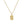Opal Sunburst Rays Hexagon Charm Necklace - Perimade & Co.