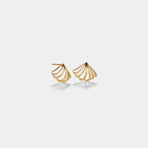 Open Work Seashell Beach Stud Earrings - Perimade & Co.