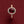 Oval - Cut Red Garnet Flower Statement Ring - Perimade & Co.