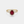 Oval - Cut Red Garnet Flower Statement Ring - Perimade & Co.
