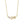 Oval CZ Sunburst Opal Smile Charm Necklace - Perimade & Co.