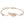 Pave Angel Wing Heart Charm Chain Bracelet - Perimade & Co.