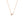 Pave CZ Double Heart Box Chain Necklace - Perimade & Co.