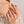 Pave CZ Half Wave Curved Chevron Band Ring - Perimade & Co.
