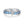 Pave Mermaid Tail Layered Blue CZ Band Ring - Perimade & Co.