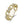 Pave Moissanite Equestrian Chain Stacking Ring - Perimade & Co.
