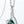 Pear Cut Moss Agate Leaf Charm Necklace - Perimade & Co.