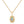 Pear Opal Cabochon Leaf Pendant Necklace - Perimade & Co.