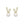 Pearl Bunny Rabbit Wedding Stud Earrings - Perimade & Co.