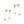 Pearl Dangle Drop Stud Wedding Earrings - Perimade & Co.