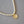 A collection of three pearl necklace chains with gold-plated rose flower pendants, displayed on a grey background.