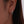 Pet Cat Chasing Butterfly Huggie Hoop Earrings - Perimade & Co.