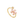Gold ring with pink gemstone and pearl on a white background