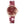 Pink Flower 34 mm Round Leather Watch - Perimade & Co.