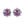 Pair of pink gemstone earrings with diamond accents on a white background