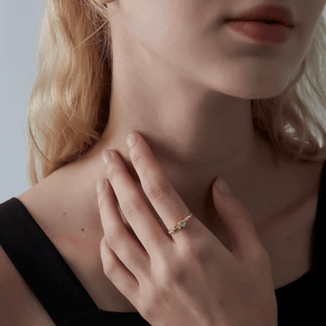 Planet Saturn Moon Star Stacking Ring - Perimade & Co.
