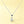 Playful Cat Sapphire Blue CZ Charm Necklace - Perimade & Co.