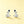 Playful Cat Sapphire Blue Stone Stud Earrings - Perimade & Co.