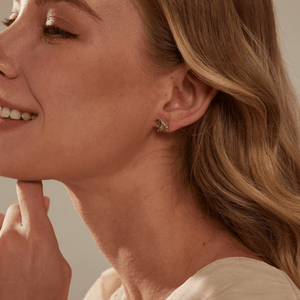 Purple Butterfly Statement Stud Earrings - Perimade & Co.