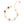 Rainbow Chakra Crystal Station Chain Bracelet - Perimade & Co.