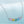 Rainbow CZ Five Gemstone Bar Necklace - Perimade & Co.