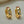Rainbow Geometric Multi Stone Hoop Earrings - Perimade & Co.