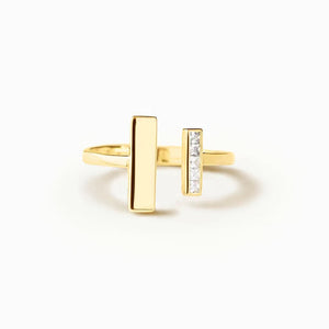 Rainbow Modern Bar Stacking Ring - Perimade & Co.