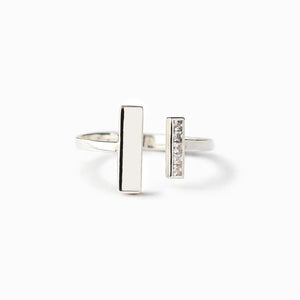 Rainbow Modern Bar Stacking Ring - Perimade & Co.